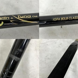 【引取限定】 Marlin&Tuna Club IGFA 80LB CLASS トローリングロッド カーブバット 中古 直 Y8731720の画像2