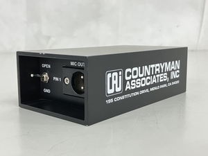 【動作保証】COUNTRYMAN カントリーマン TYPE85 FET DIRECT BOX ダイレクトボックス レコーディング 音響機器 中古 K8784397
