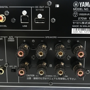 【動作保証】YAMAHA A-S801 プリメインアンプ オーディオ 音響 リモコン 中古 美品 F8765425の画像7