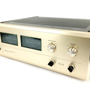 【動作保証】Accuphase P-260 ステレオ パワーアンプ 電源ケーブル欠品 中古 Y8763997の画像1