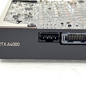 【動作保証】 NVIDIA RTX A4000 プロフェッショナル グラフィックボード ビデオカード PCパーツ 16GB GDDR6 PCIe Gen4 DP 中古 T8775095の画像6