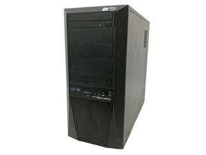 【動作保証】Thirdwave GALLERIA XF デスクトップ パソコン i7-7700 16GB HDD 2TB SSD 500GB RTX 1070 中古 M8687081