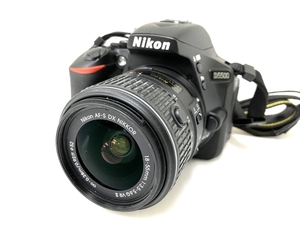 【動作保証】Nikon D5500 デジタル一眼レフ AF-S NIKKOR 18-55mm 1:3.5-5.6G VR II レンズキット 中古 良好 O8763256