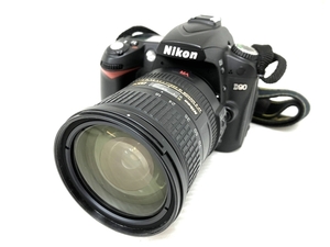 【動作保証】Nikon D90 デジタル一眼レフ DX AF-S NIKKOR 18-200mm 1:3.5-5.6 G ED レンズセット ニコン 中古 O8763233
