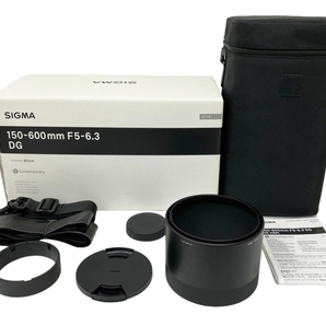 【動作保証】SIGMA 150-600mm F5-6.3 DG シグマ キヤノンEFマウント用 望遠ズーム カメラ レンズ 中古 M8693189の画像2