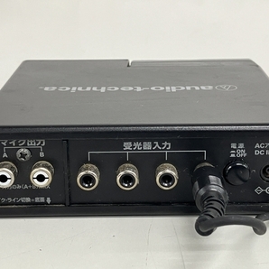 audio-technica マイク BC700 2本 レシーバー AT-CR700 充電器 BC60 カラオケ 音響 ジャンク K8785825の画像6