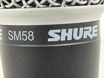 【動作保証】SHURE シュアー SM58 ダイナミックマイク 音響機材 中古 K8784559_画像6