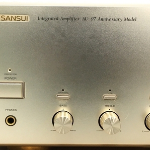 【引取限定】【動作保証】SANSUI AU-07 Anniversary Model プリメインアンプ 山水電気 サンスイ 中古 直 Y8782752の画像5