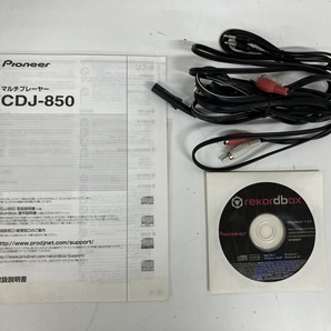 【動作保証】Pioneer CDJ-850 DJミキサー 2010年製 音響機材 中古 S8774214の画像6