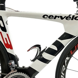 【引取限定】【動作保証】 CERVELO P3 / DURA-ACE Di2 ロードバイク TTバイク 51cm 2014年 カーボン リムブレーキモデル 中古 直 T8552949の画像2