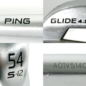 【動作保証】PING GLIDE4.0 Zelos7 54° S 12 ウェッジ ゴルフ クラブ 中古 Y8704421の画像2