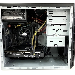 【動作保証】Inversenet FRONTIER FRGXB560 ゲーミング デスクトップ PC i5 10400F 16GB SSD 1TB RTX 3060 Win 11 Home 中古 良好 T8703374の画像6