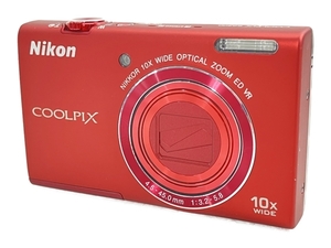 【動作保証】NIKON COOLPIX S6200 コンパクト デジタル カメラ コンデジ ニコン 中古 W8746858