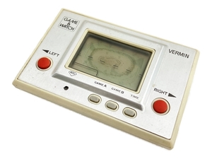 任天堂 MT-03 GAME WATCH VERMIN ゲームウォッチ バーミン レトロ 小型 ゲーム機 ジャンク W8783632