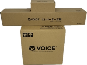 【動作保証】 voice レーザー墨出器 Model-G5(三脚+受光器)セット 未使用 S8769663