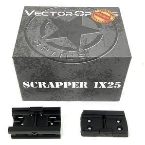 【動作保証】VECTOR OPTICS ベクターオプティクス ドットサイト SCRAPPER 1x25 エアガン アクセサリー 中古 M8738345の画像2