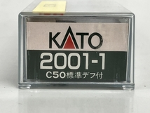 KATO 2001-1 C50 標準デフ付 蒸気機関車 Nゲージ 鉄道模型 ジャンク K8745689_画像3