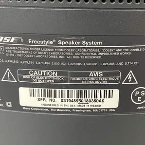 BOSE FreeStyle Speaker System スピーカー オーディオ 音響 ボーズ ジャンク N8724521の画像7