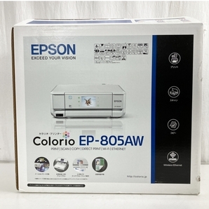 EPSON カラリオ EP-805AW インクジェット プリンター 複合機 家電 PC周辺機器 エプソン ジャンク W8783311の画像3