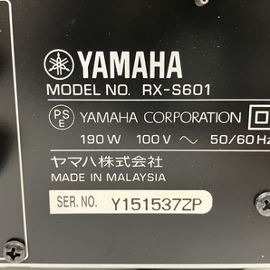 【動作保証】YAMAHA RX-S601 AVレシーバー アンプ オーディオ 音響機器 ヤマハ 中古 O8790535の画像4