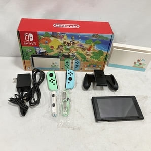 【動作保証】Nintendo Switch HAD-S-KEAGC あつまれ どうぶつの森セット ゲーム 中古 H8775792の画像1