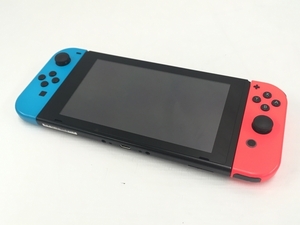 【動作保証】Nintendo SWITCH HAC-001-01 新型 家庭用 携帯ゲーム機 家電 中古 T8760042