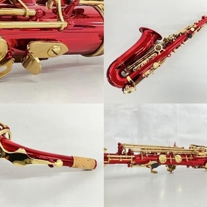 【動作保証】Soleil SAL-1 アルトサックス レッドカラー 赤 SAX SAXOPHONE 初心者向け 管楽器 中古 K8783269の画像7