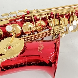 【動作保証】Soleil SAL-1 アルトサックス レッドカラー 赤 SAX SAXOPHONE 初心者向け 管楽器 中古 K8783269の画像9