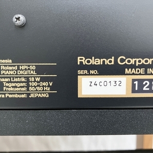 【動作保証】【引取限定】Roland HPi-50 ローランド 電子ピアノ 2012年製 中古 直 Y8670484の画像3