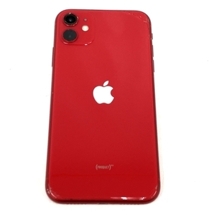 【動作保証】 Apple iPhone 11 MWM32J/A 128GB SIMロック有 (PRODUCT)RED スマートフォン スマホ ジャンク M8753446の画像2