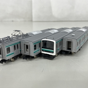 TOMIX 92705 92706 2940 JR電車 サハ E501系 通勤電車 基本増結 15両セット 鉄道模型 N ジャンク K8737057の画像6