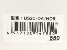 【動作保証】IO DATA US3C-DA/HDR USB Type-C 対応 グラフィックアダプター HDR 対応 モデル 中古 Y8771150_画像3