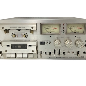 【動作保証】 Pioneer CT-1000 カセットデッキ テープデッキ オーディオ 音響 パイオニア ジャンク N8770835の画像3