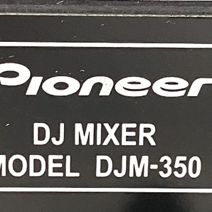 【動作保証】 Pioneer DJM-350 ミキサー DJ機器 2010年製 音響機器 中古 M8763437の画像9