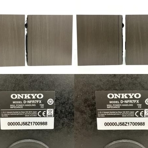 【動作保証】 ONKYO オンキョー X-NFR7FX CD ミニコンポ スピーカー 2018年製 音響機材 オーディオ 中古 B8759269の画像8