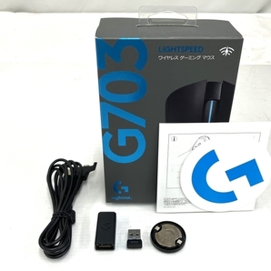 【動作保証】 Logicool G703 ワイヤレスゲーミングマウス LIGHTSPEED 中古 T8763055の画像2