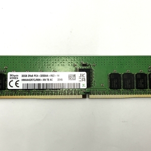 実使用なし Skhynix 32GB 2Rx4 PC4-3200AA-RE2-14 HMAA4GR7CJR8N-XN T8 AC メモリキット モジュール 美品 T8696686の画像1