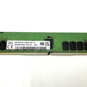 実使用なし Skhynix 32GB 2Rx4 PC4-3200AA-RE2-14 HMAA4GR7CJR8N-XN T8 AC メモリキット モジュール 美品 T8696691の画像1