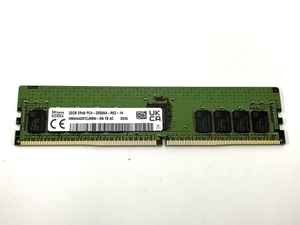 実使用なし Skhynix 32GB 2Rx4 PC4-3200AA-RE2-14 HMAA4GR7CJR8N-XN T8 AC メモリキット モジュール 美品 T8696696