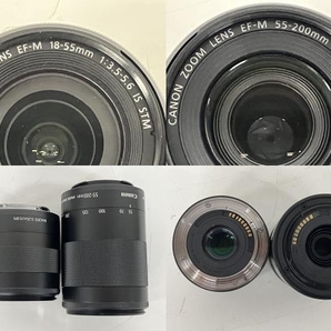 【動作保証】Canon EOS M3 EF-M 18-55mm 1:3.5-5.6 キャノン ミラーレス一眼レフカメラ ダブルズームキット 中古 S8790858の画像9