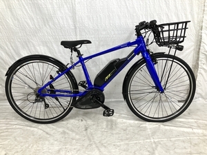 【動作保証】 Panasonic JETTER BE-ELHC344 e-bike 電動アシスト クロスバイク 自転車 8段シフト 中古 美品 楽 Y8752451