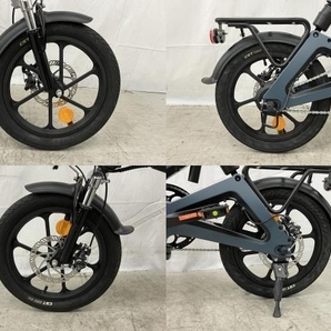 【動作保証】 AiDDE A2 折りたたみ式 16インチ 電動 アシスト 自転車 中古 良好 楽 M8759635の画像3