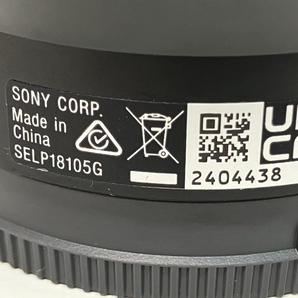 【動作保証】Sony SELP18105G 4/18-105 Eマウント レンズ 一眼 カメラ 周辺機器 写真 趣味 撮影 ソニー 中古 良好 Z8769917の画像6