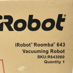 【動作保証】iRobot Roomba 643 ルンバ ロボット掃除機 アイロボット 未開封 未使用 F8691530の画像10