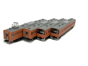 【動作保証】 KATO 10-374 201系電車 (中央線色) 4両 増結セット Nゲージ 鉄道模型 中古 美品 C8755055