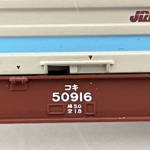 TOMIX コキ500916 4両/コキ51084 4両セット 貨物列車 鉄道模型 ジャンク K8745750の画像4