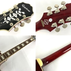 【動作保証】Epiphone エピフォン SWINGSTER/WR フルアコ エレキギター 音出し確認済み 中古 Y8776930の画像8