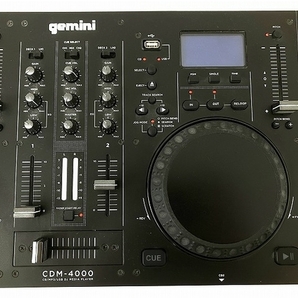 gemini CDM-4000 CD MP3 USB DJ メディアプレーヤー デュアル CDJ オーディオ機器 ジェミニ ジャンク O8774868の画像4