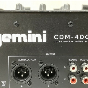 gemini CDM-4000 CD MP3 USB DJ メディアプレーヤー デュアル CDJ オーディオ機器 ジェミニ ジャンク O8774868の画像8