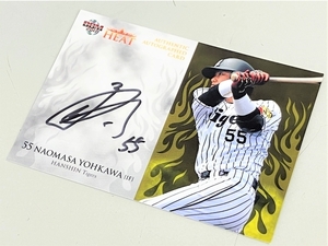 BBM 2017 阪神タイガース AUTHENTIC AUTOGRAPHED CARD HEAT 陽川尚将 直筆サイン 18/30 野球カード 中古 K8752849